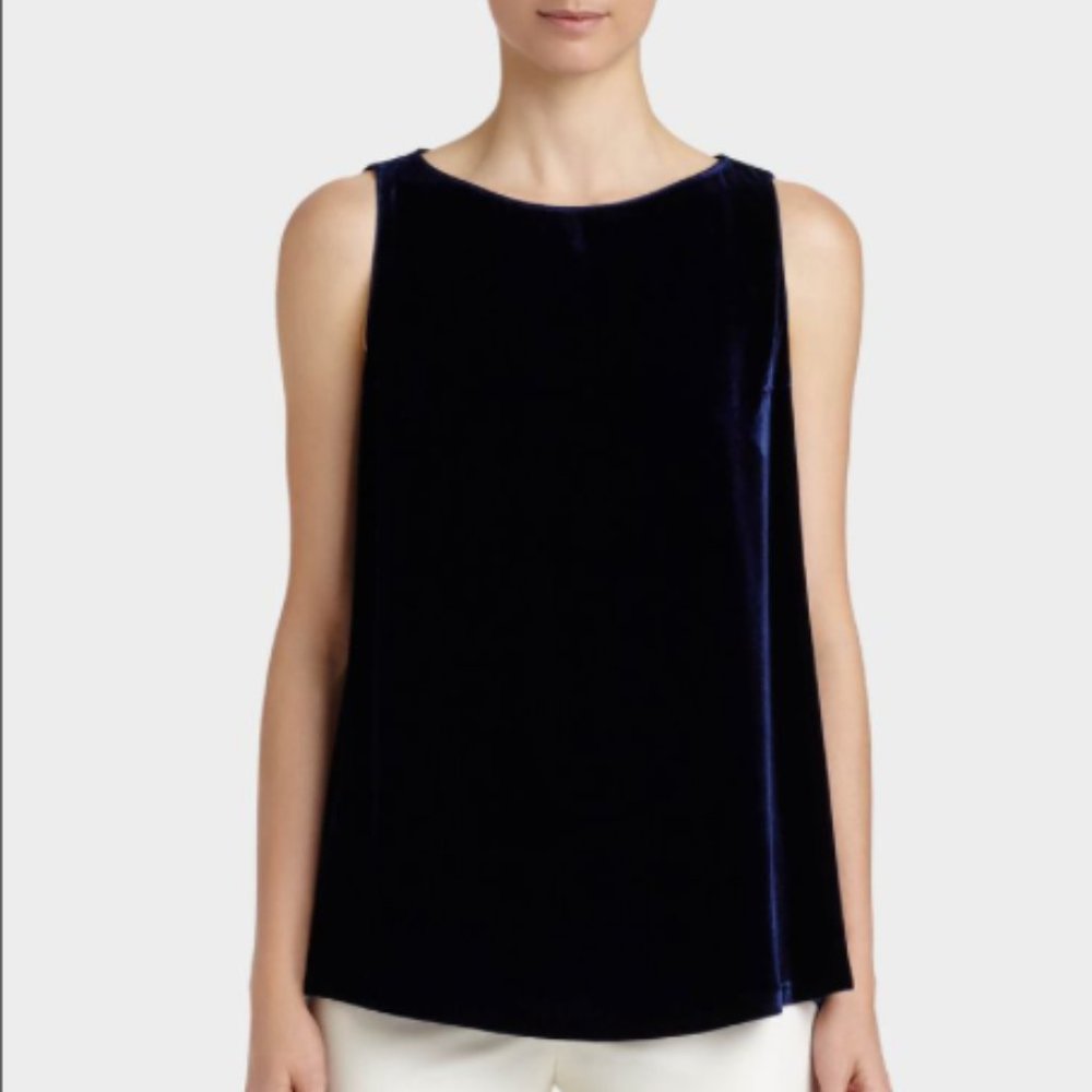 🖤Lafayette 148 Classic Velvet Toni Blouse (Sm)🖤